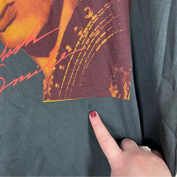 DAYDREAMER NWOT Billy Idol Whiplash Merch Tee Medium Oversized Vintage Black - Picture 5 of 9